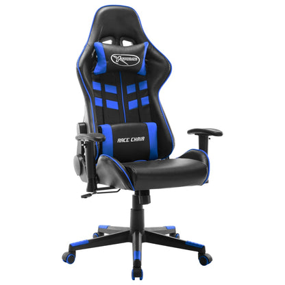 Scaun Gaming Cu Suport Picioare, Negru/Oranj, Piele Ecologică