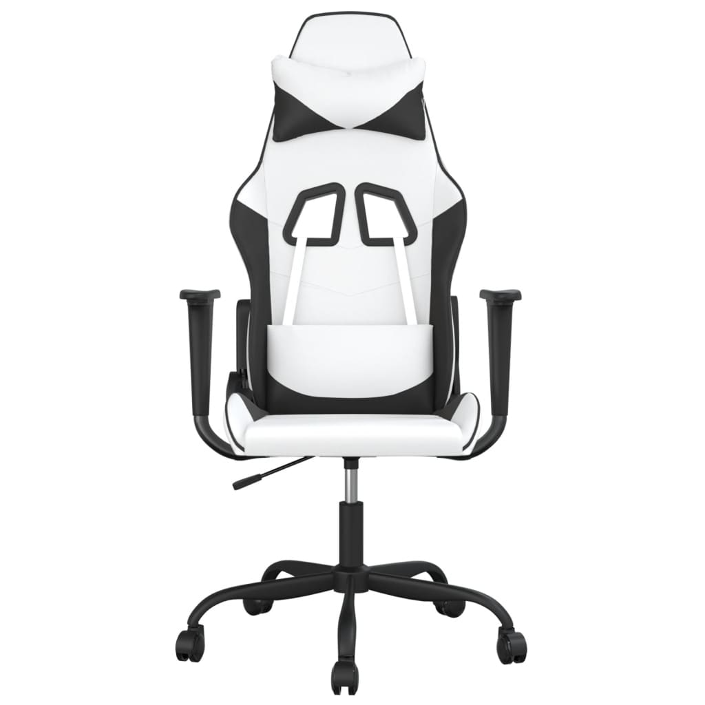 Scaun De Gaming De Masaj, , Piele Ecologică