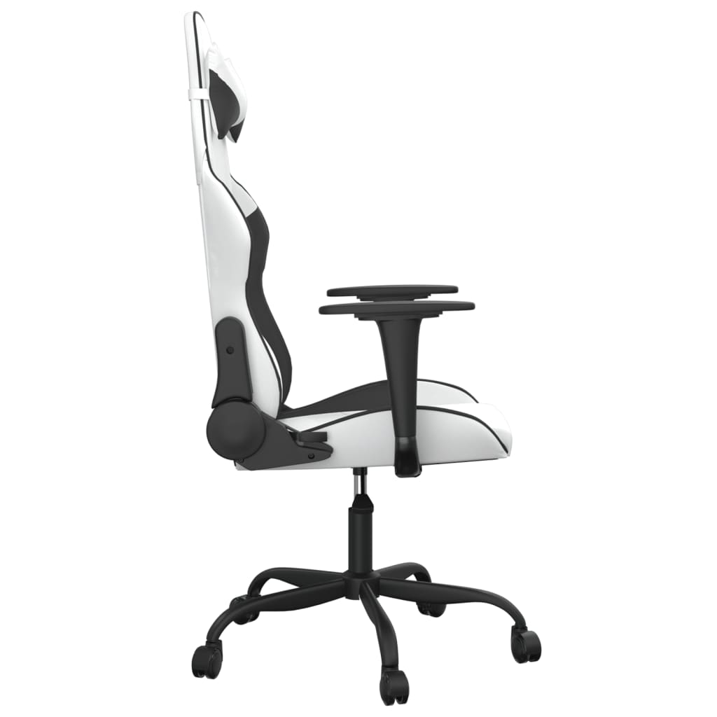 Scaun De Gaming De Masaj, , Piele Ecologică