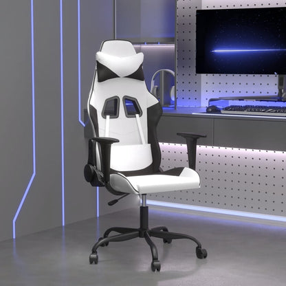 Scaun De Gaming De Masaj, , Piele Ecologică