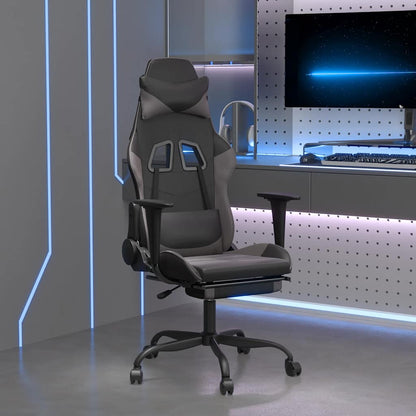 Scaun De Gaming De Masaj, , Piele Ecologică