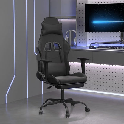 Scaun De Gaming De Masaj, , Piele Ecologică