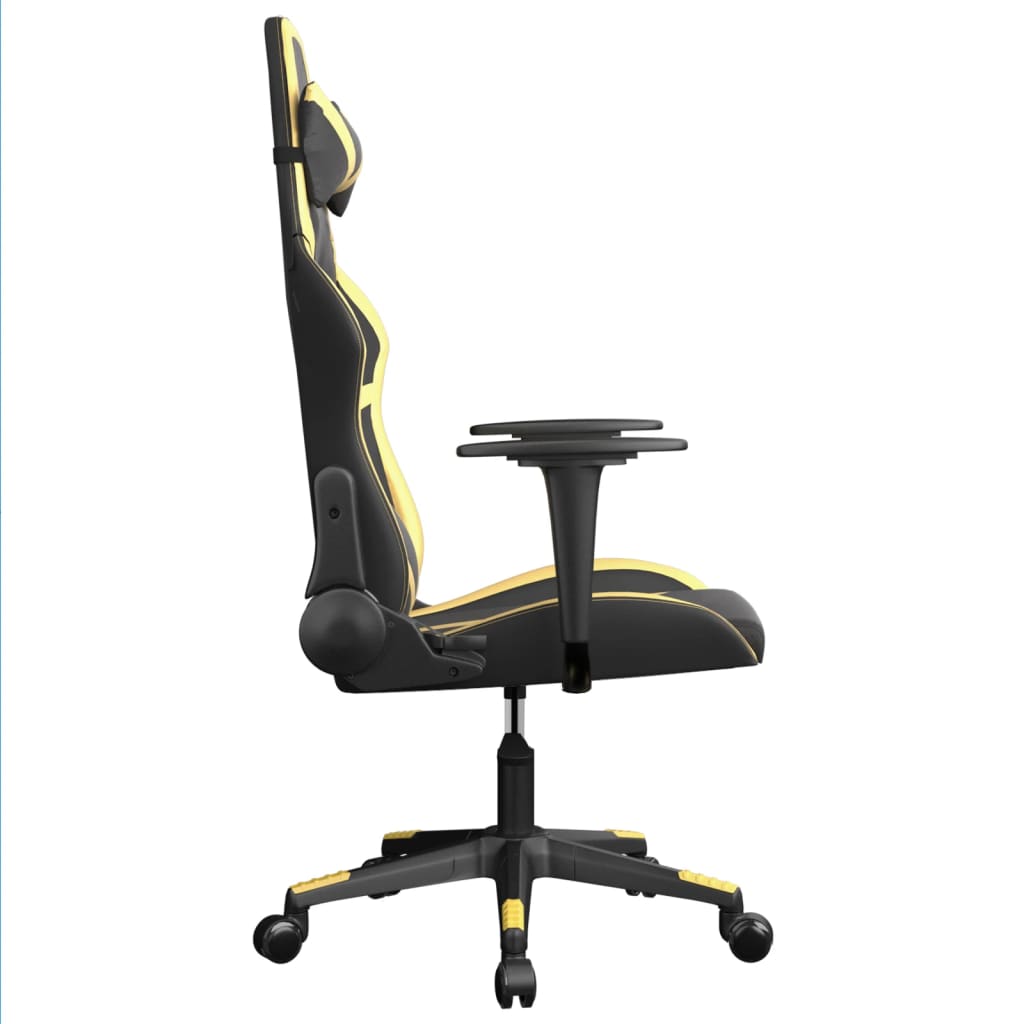 Scaun De Gaming De Masaj, , Piele Ecologică