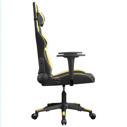 Scaun De Gaming De Masaj, , Piele Ecologică