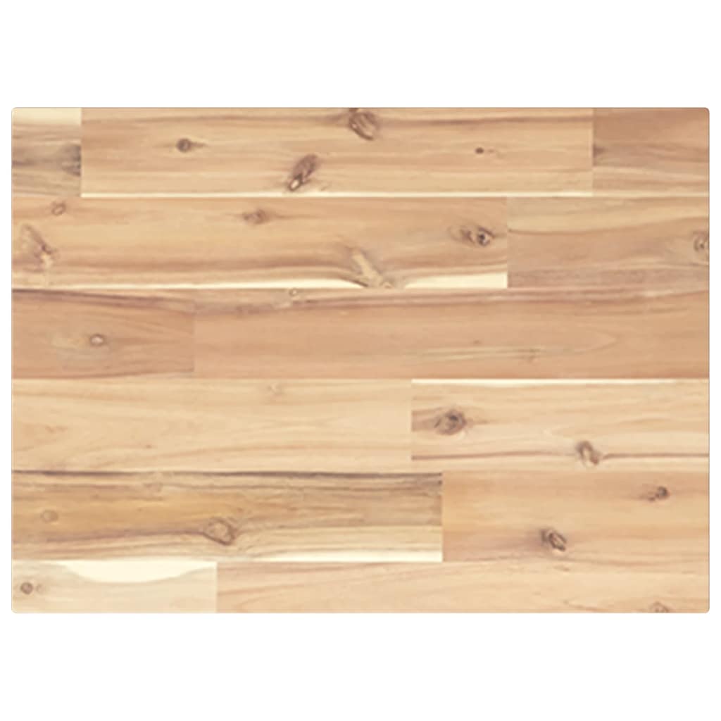 Rafturi Plutitoare 4 Buc. Lemn Masiv Acacia Netratat Natural