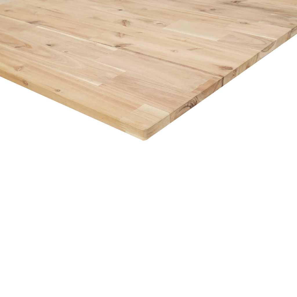 Rafturi Plutitoare 4 Buc. Lemn Masiv Acacia Netratat Natural