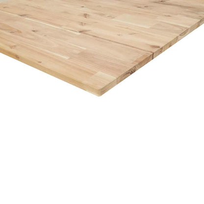Rafturi Plutitoare 4 Buc. Lemn Masiv Acacia Netratat Natural