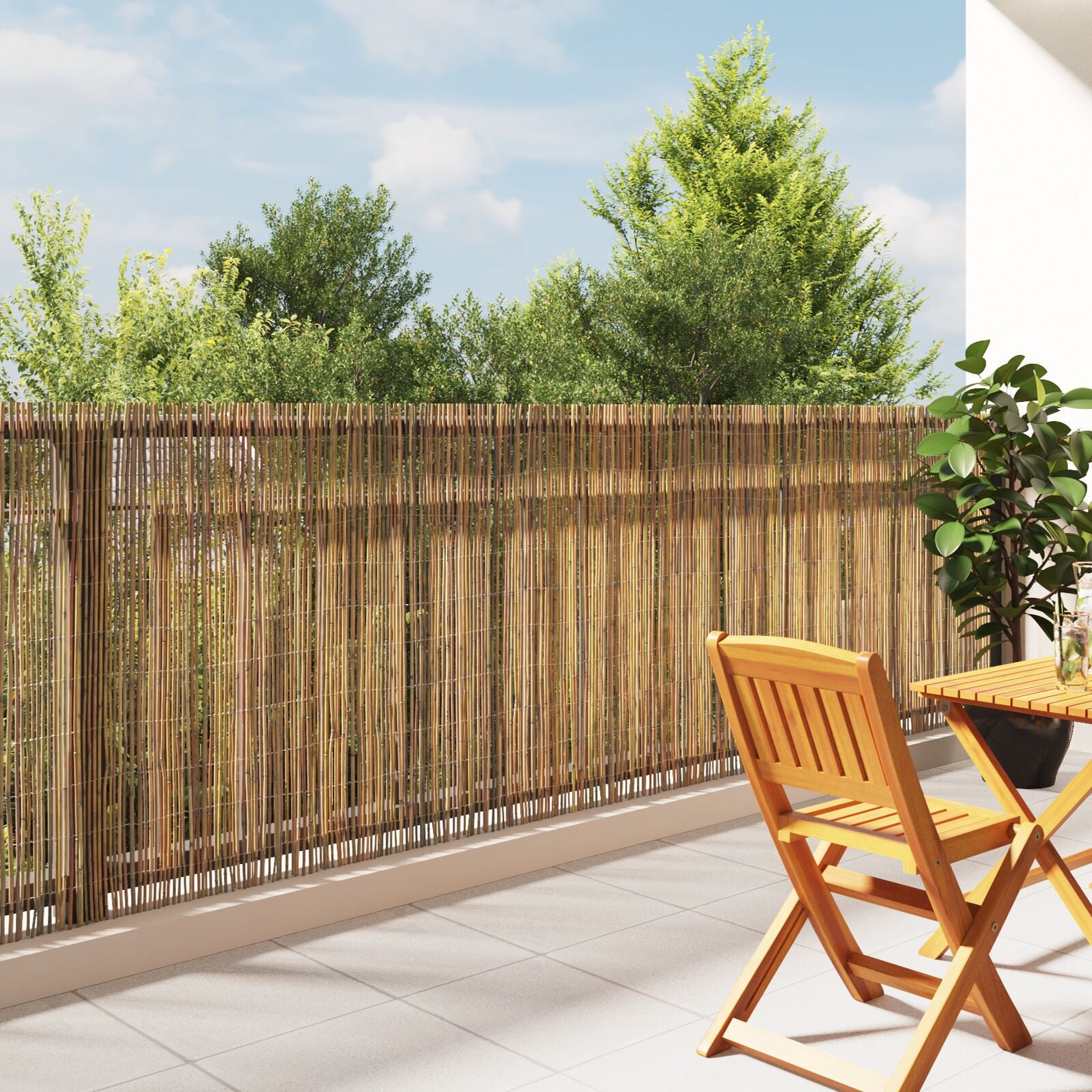 Gard Din Bambus 300X125 Cm